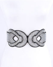 Rhinestone Elastic Belt