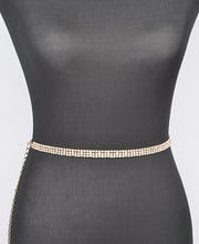 Rhinestone Chain Belt