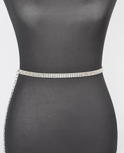 Rhinestone Chain Belt