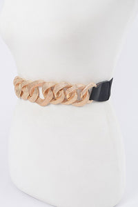 Braided Chain Elastic Buckle